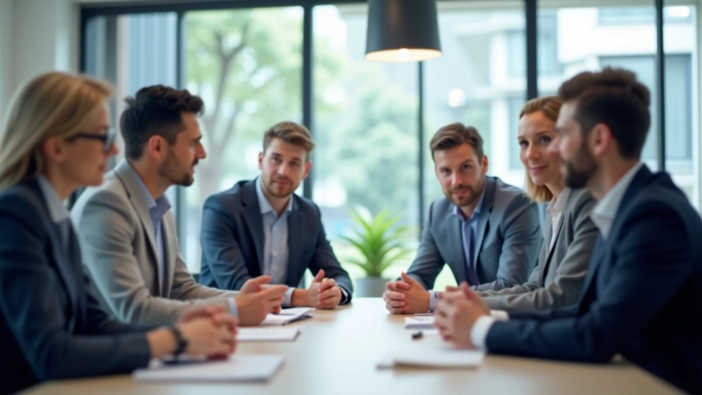 Image montrant des professionnels travaillant sur des défis de conformité réglementaire avec des écrans